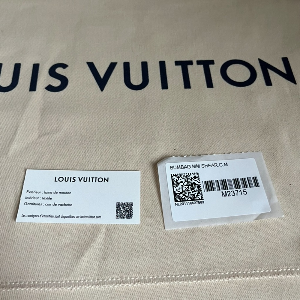 Louis Vuitton Shearling Bumbag - Picture 12 of 12
